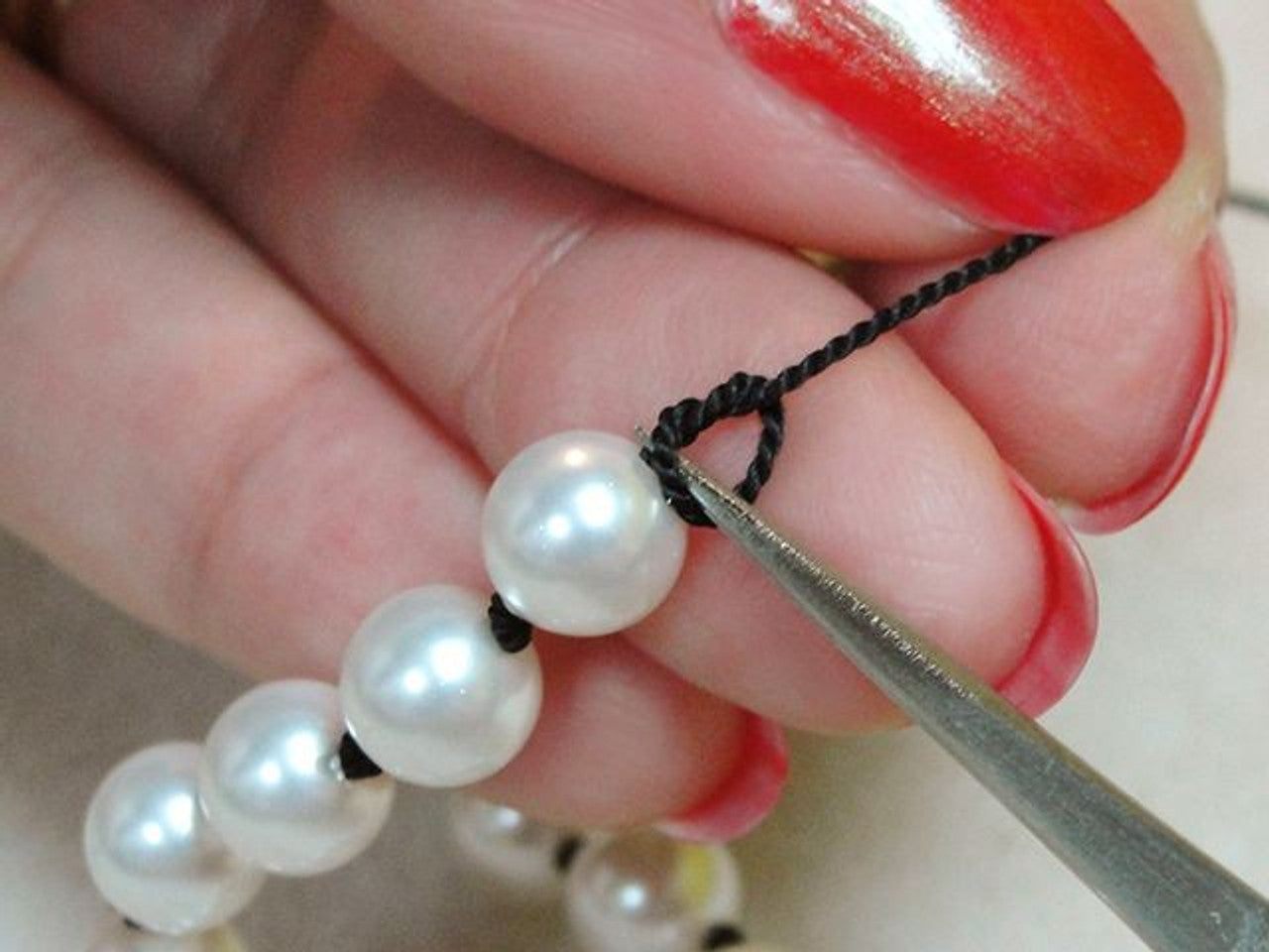 Bead & Pearl Knotting Class 1