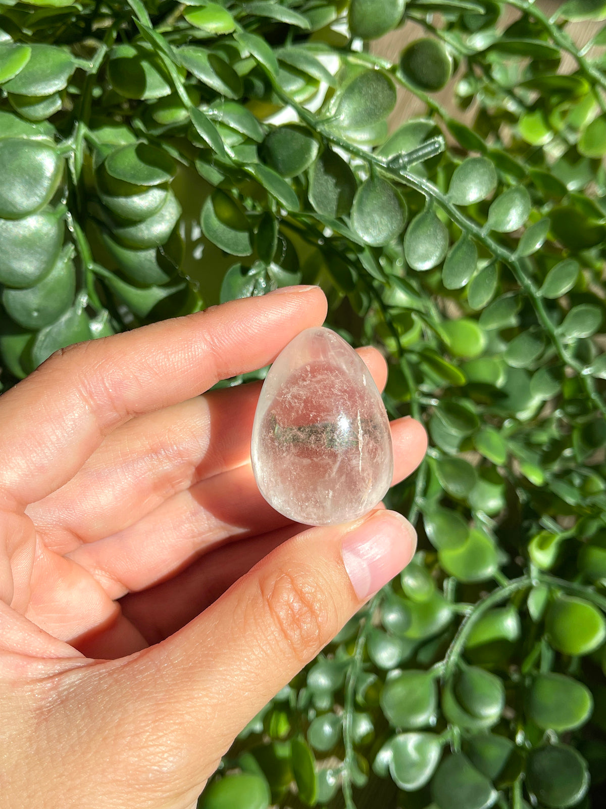 Clear Quartz Egg