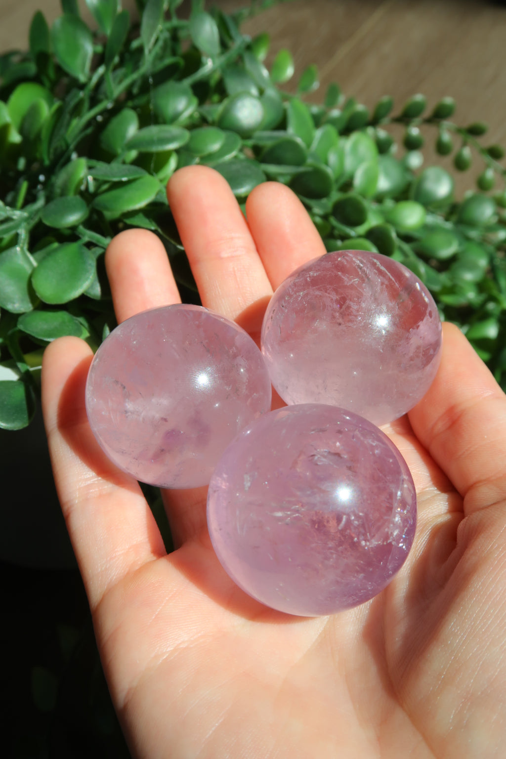Amethyst Spheres