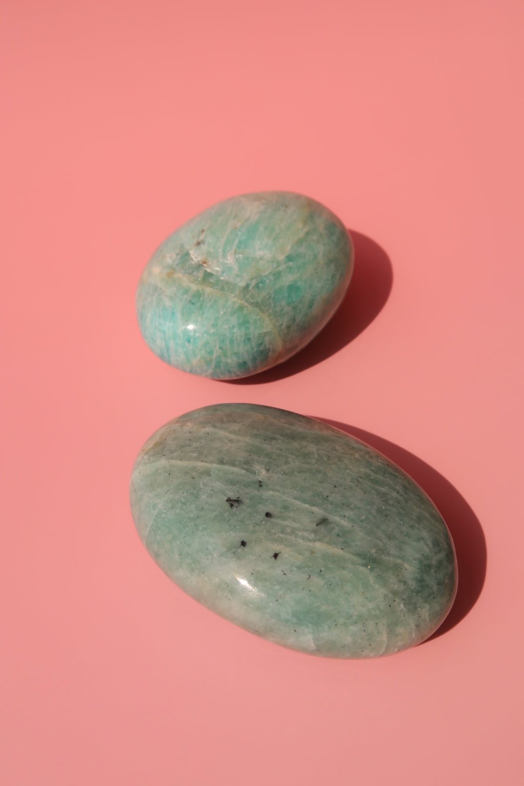 Amazonite Palm Stones