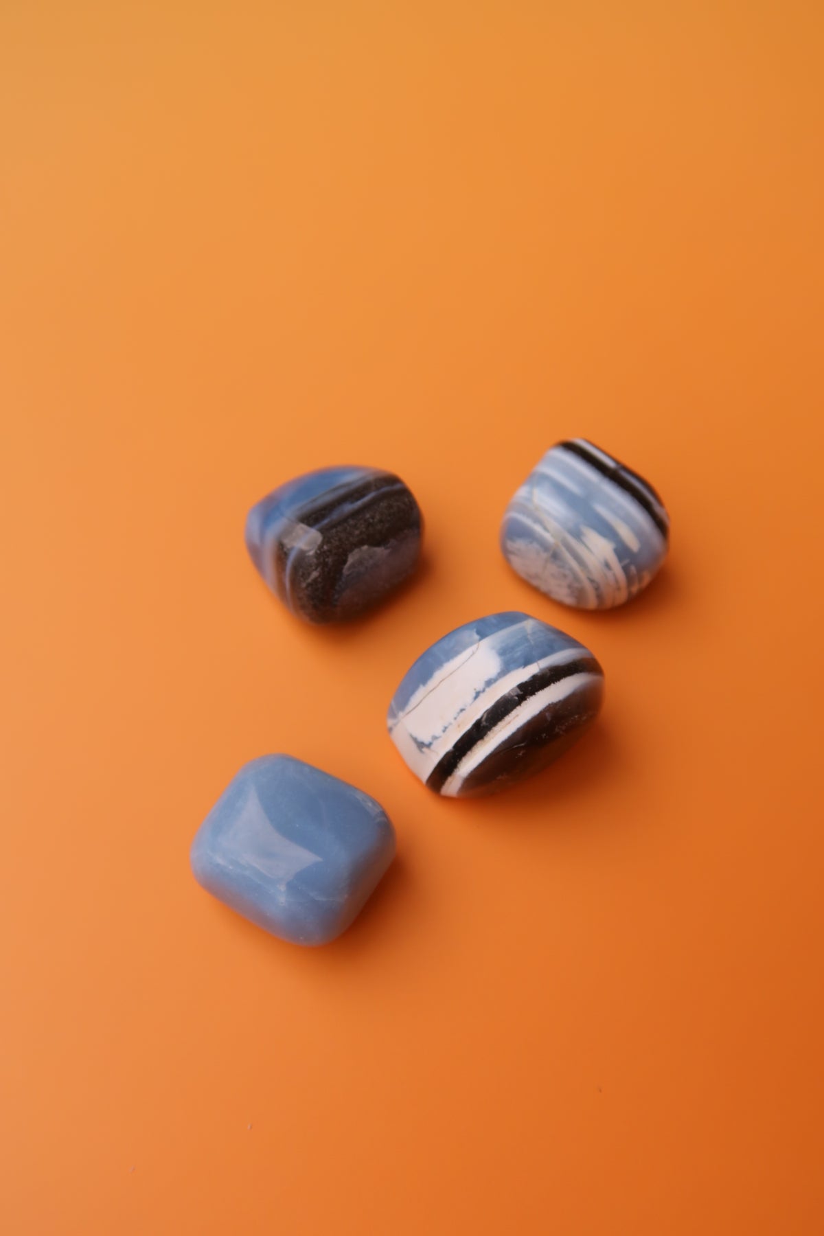 Owyhee Blue Opal Tumbles