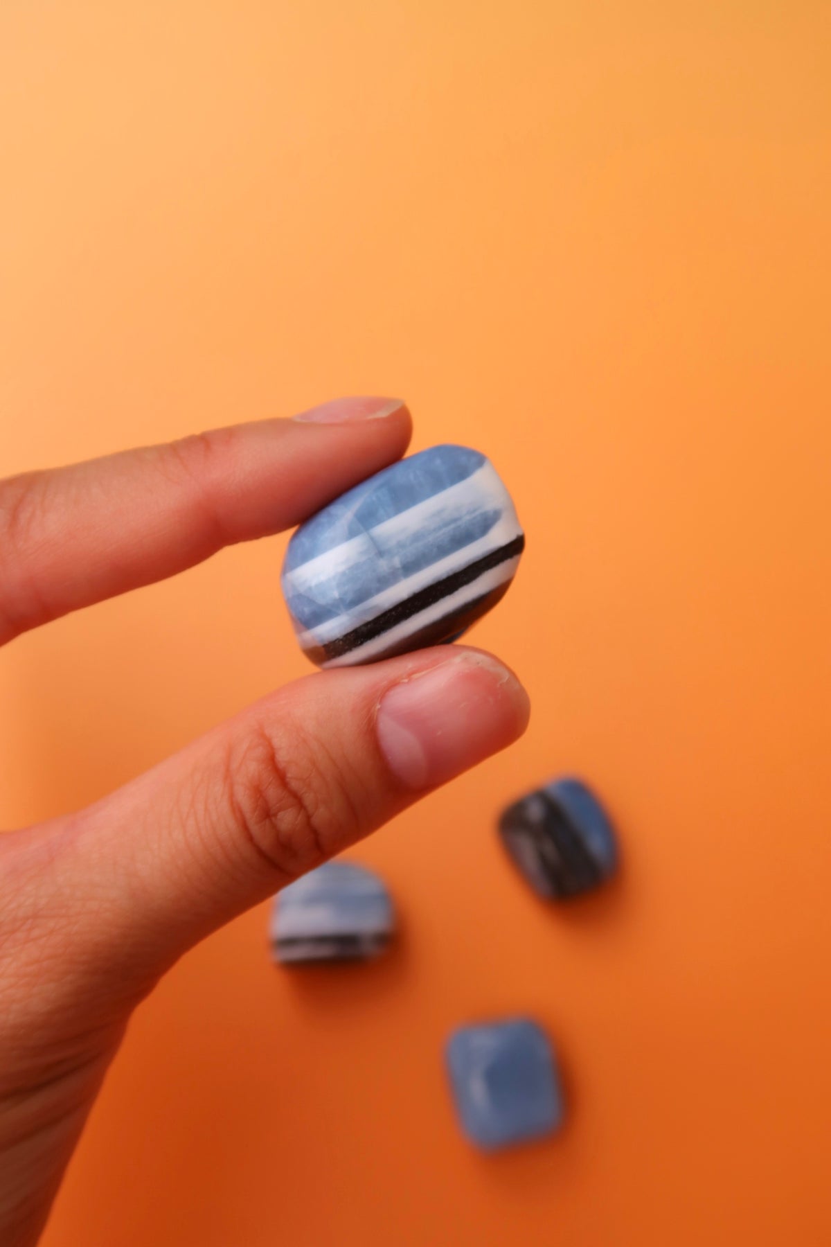 Owyhee Blue Opal Tumbles