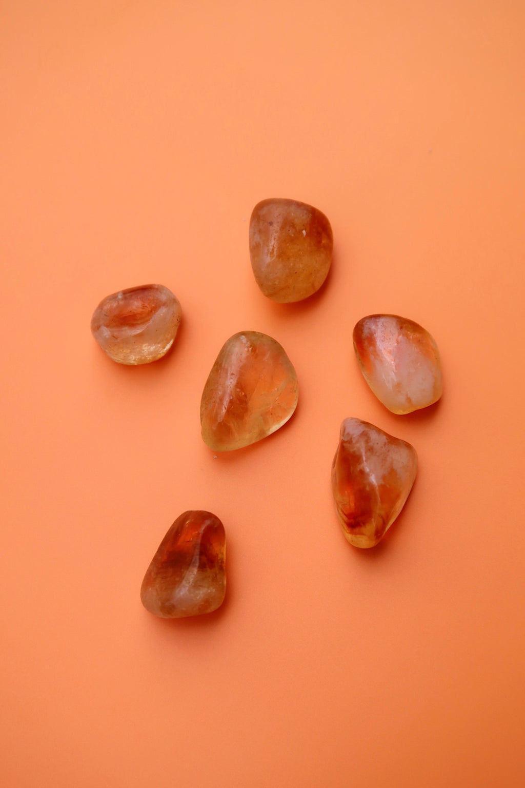 Mini Citrine Tumbles