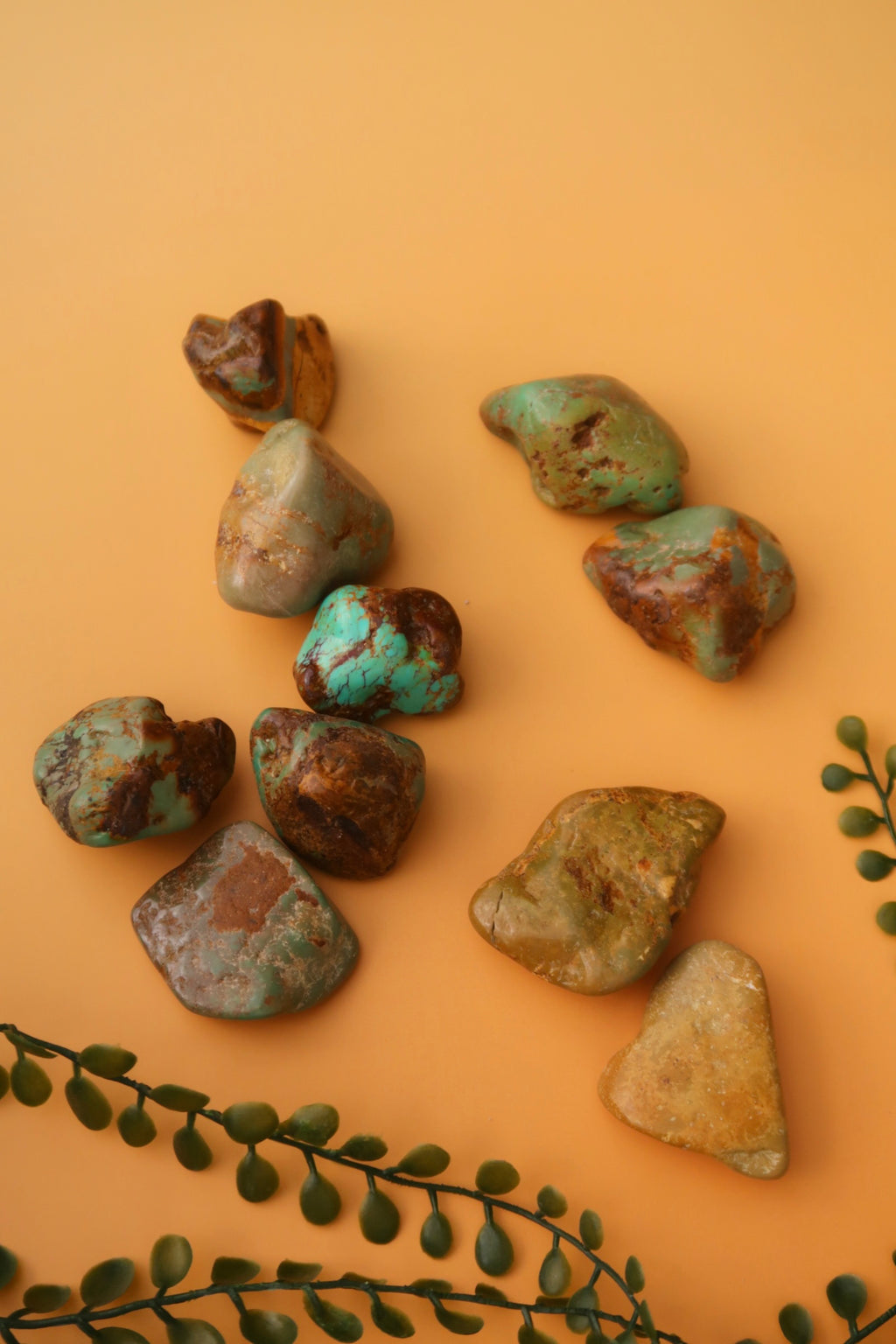 Turquoise Tumbles