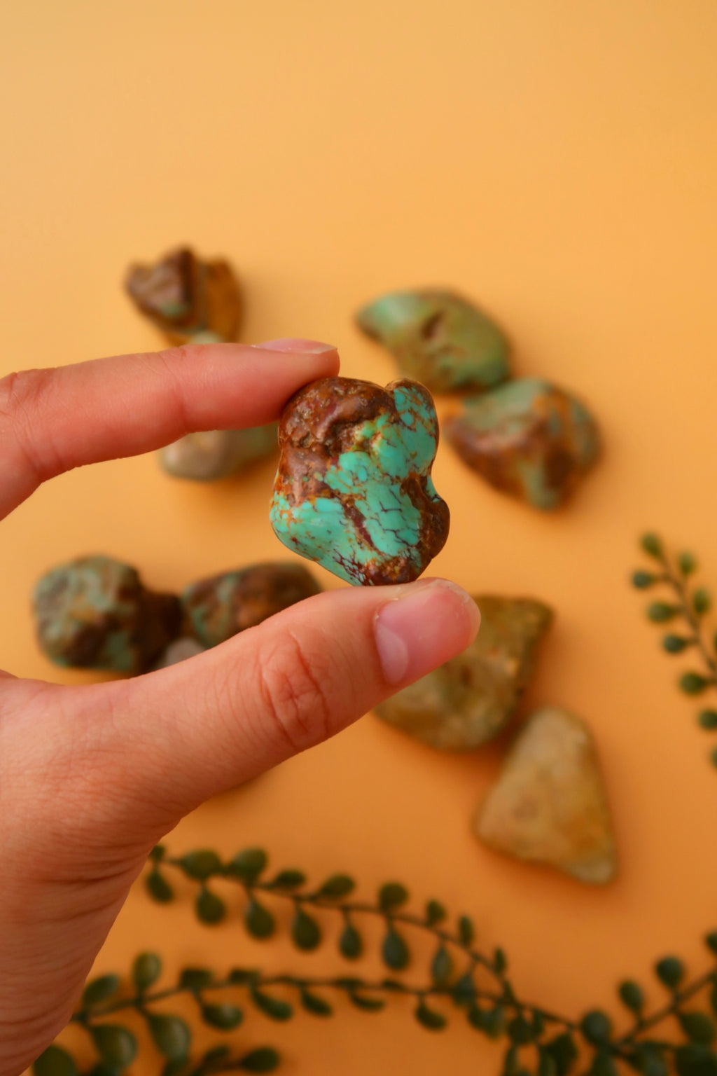Turquoise Tumbles