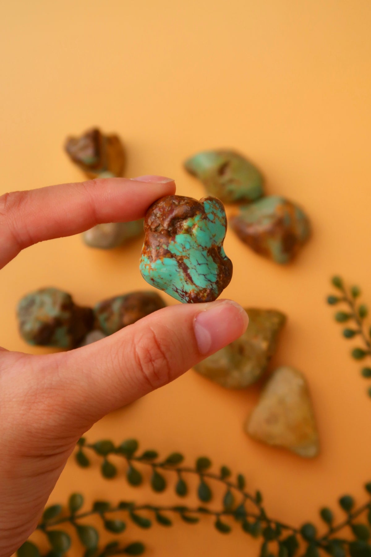 Turquoise Tumbles