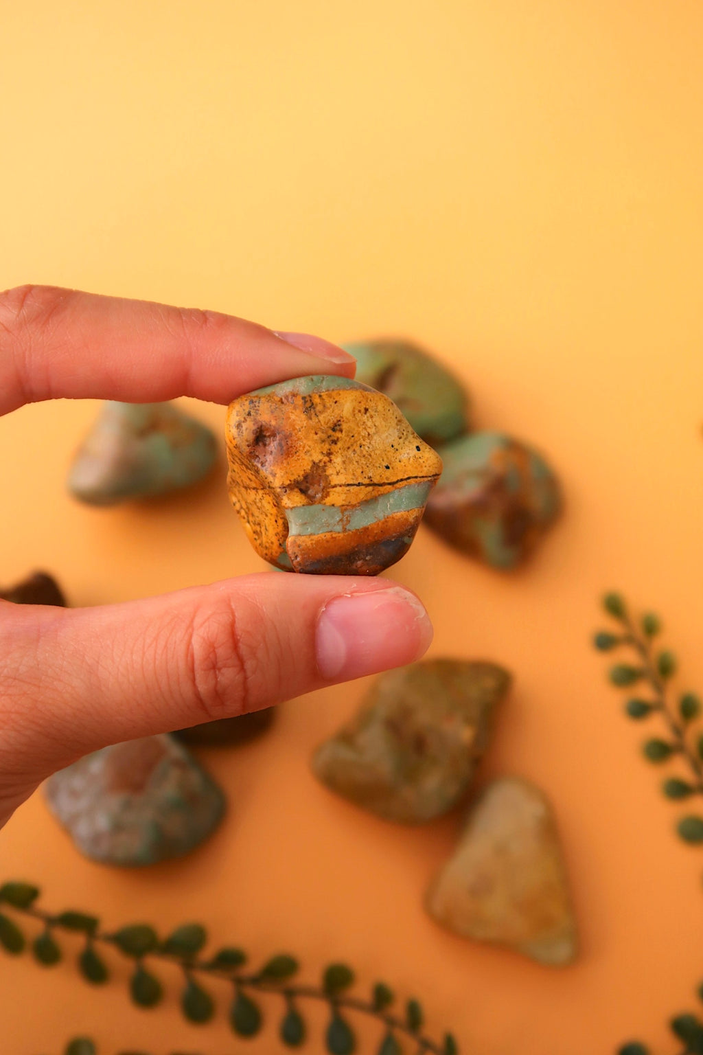 Turquoise Tumbles