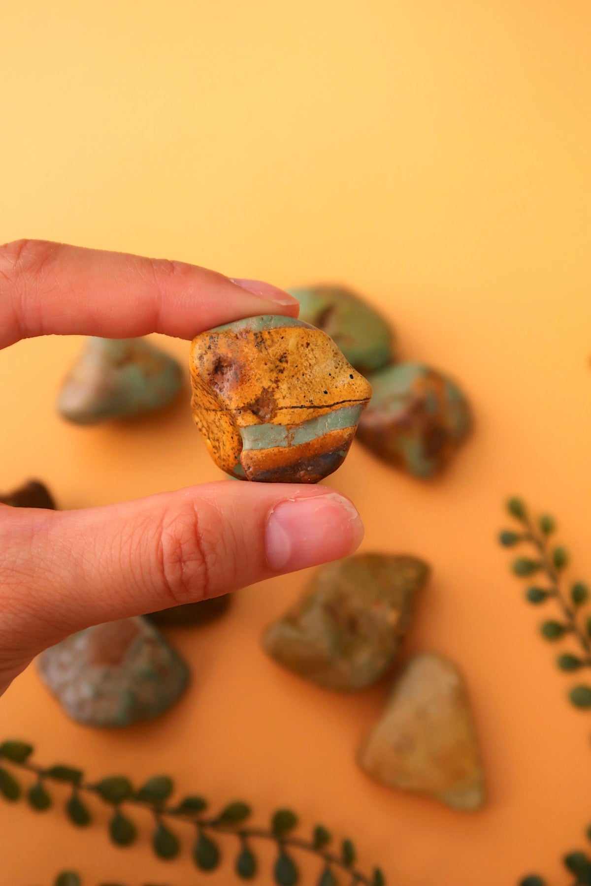Turquoise Tumbles