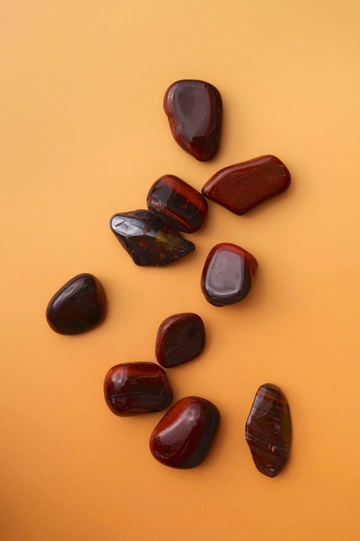 Red Tiger Eye Tumbles