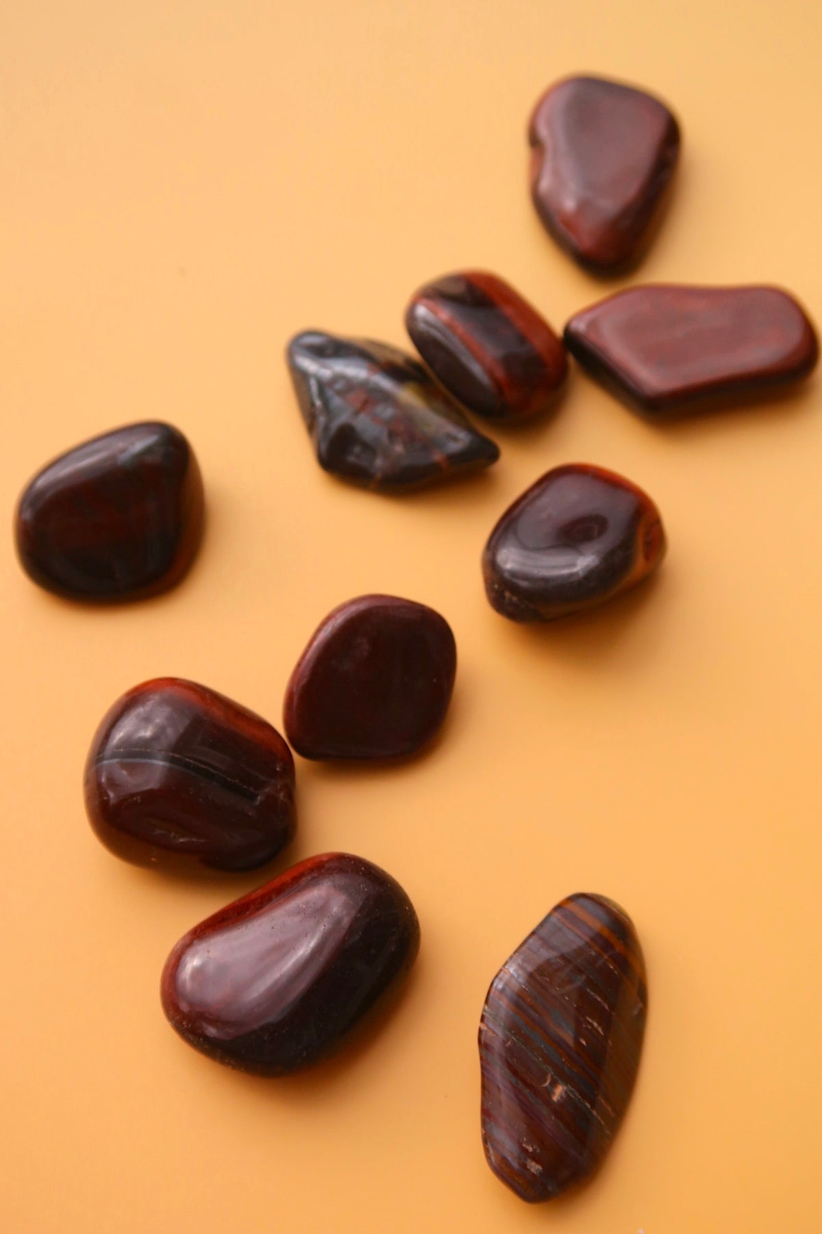 Red Tiger Eye Tumbles