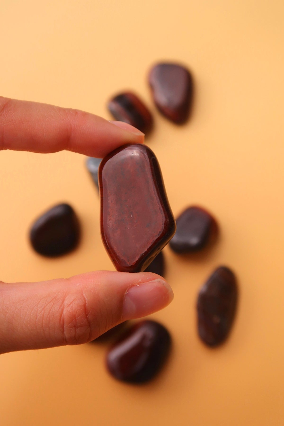 Red Tiger Eye Tumbles