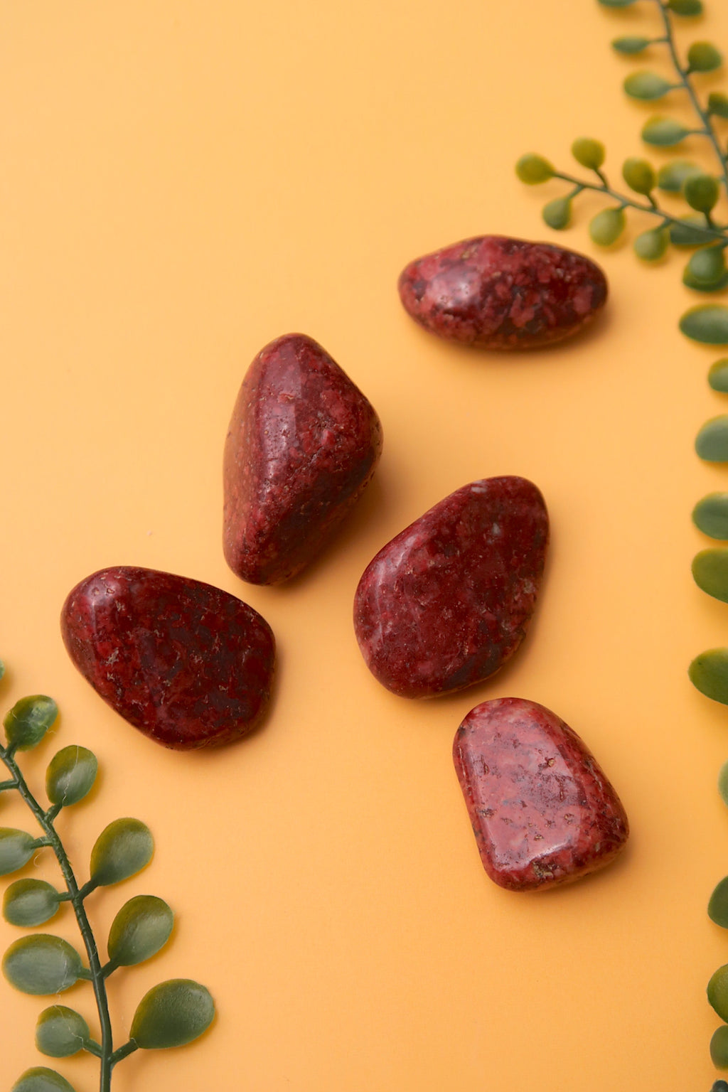 Red Wine Quartz Tumbles