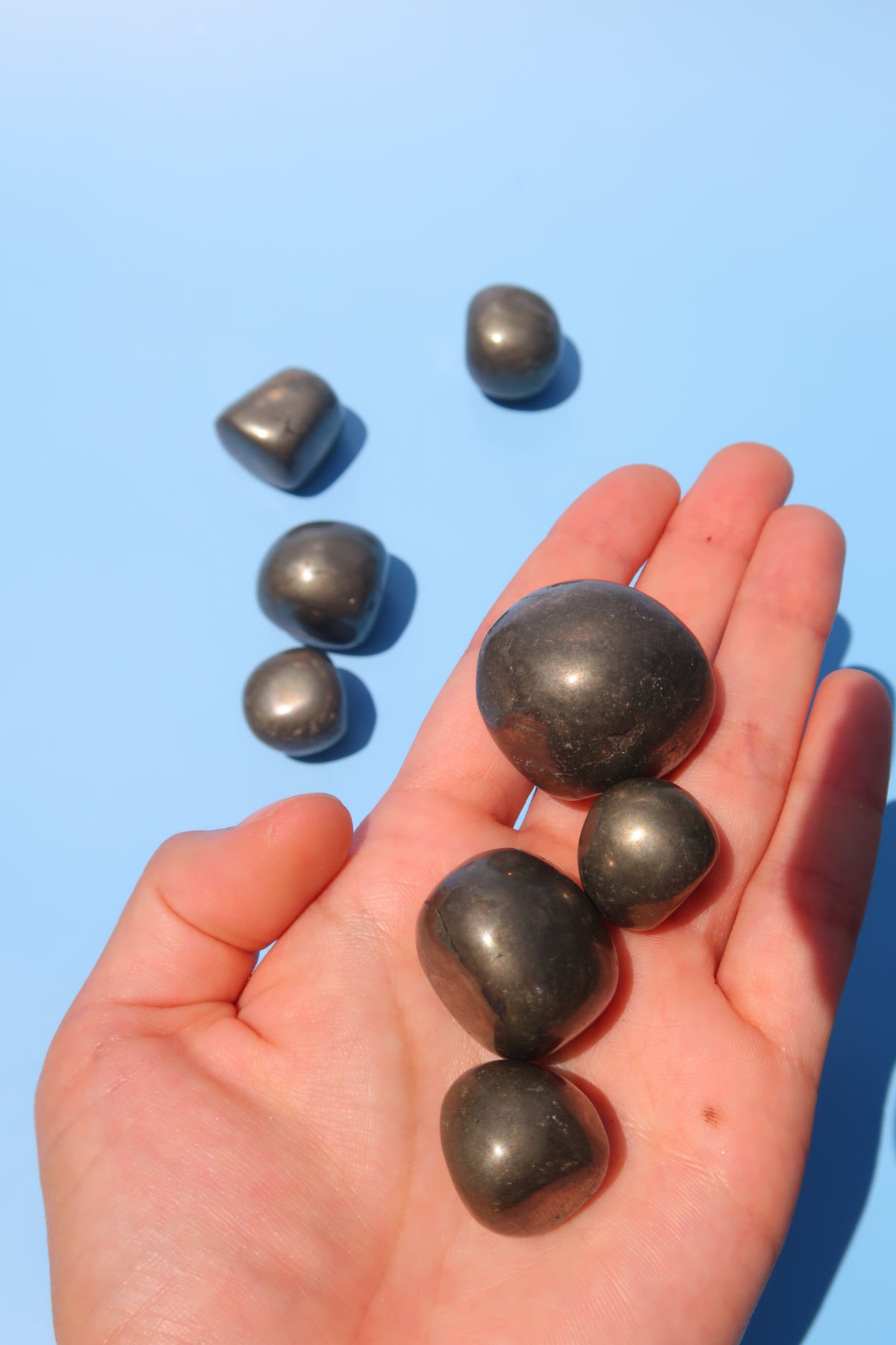 Pyrite Tumbles