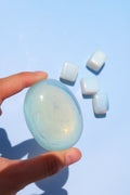 Opalite Palm Stones