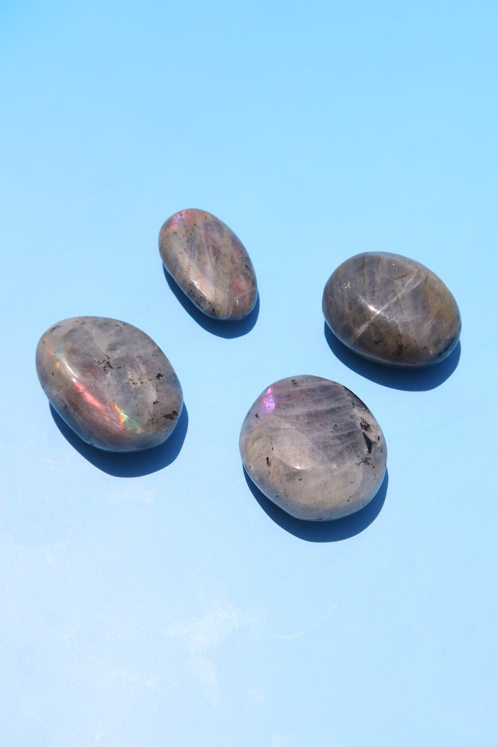 Sunset Labradorite Mini Palm Stones
