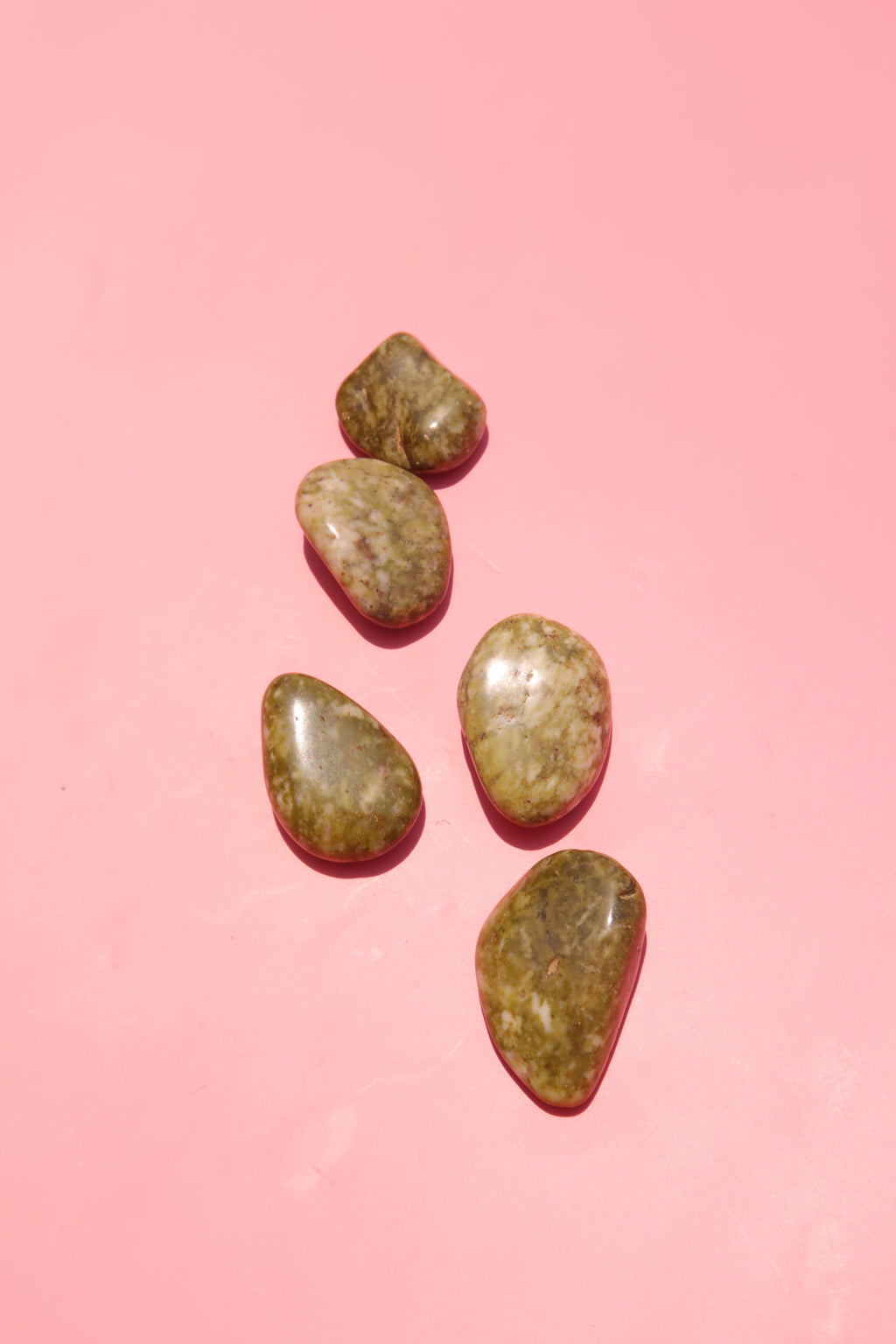 Snowflake Epidote Tumbles