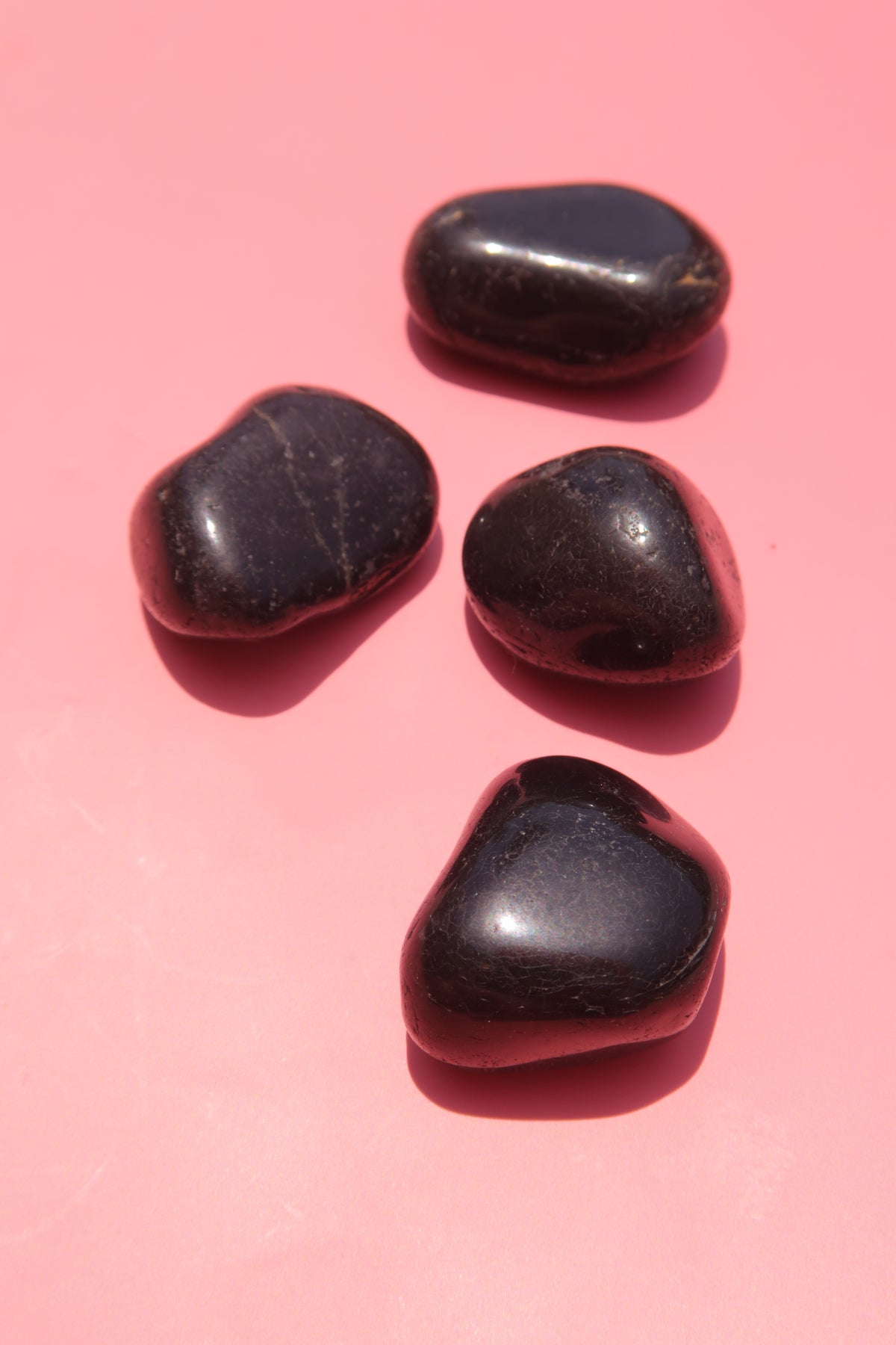 Black Tourmaline Tumbles