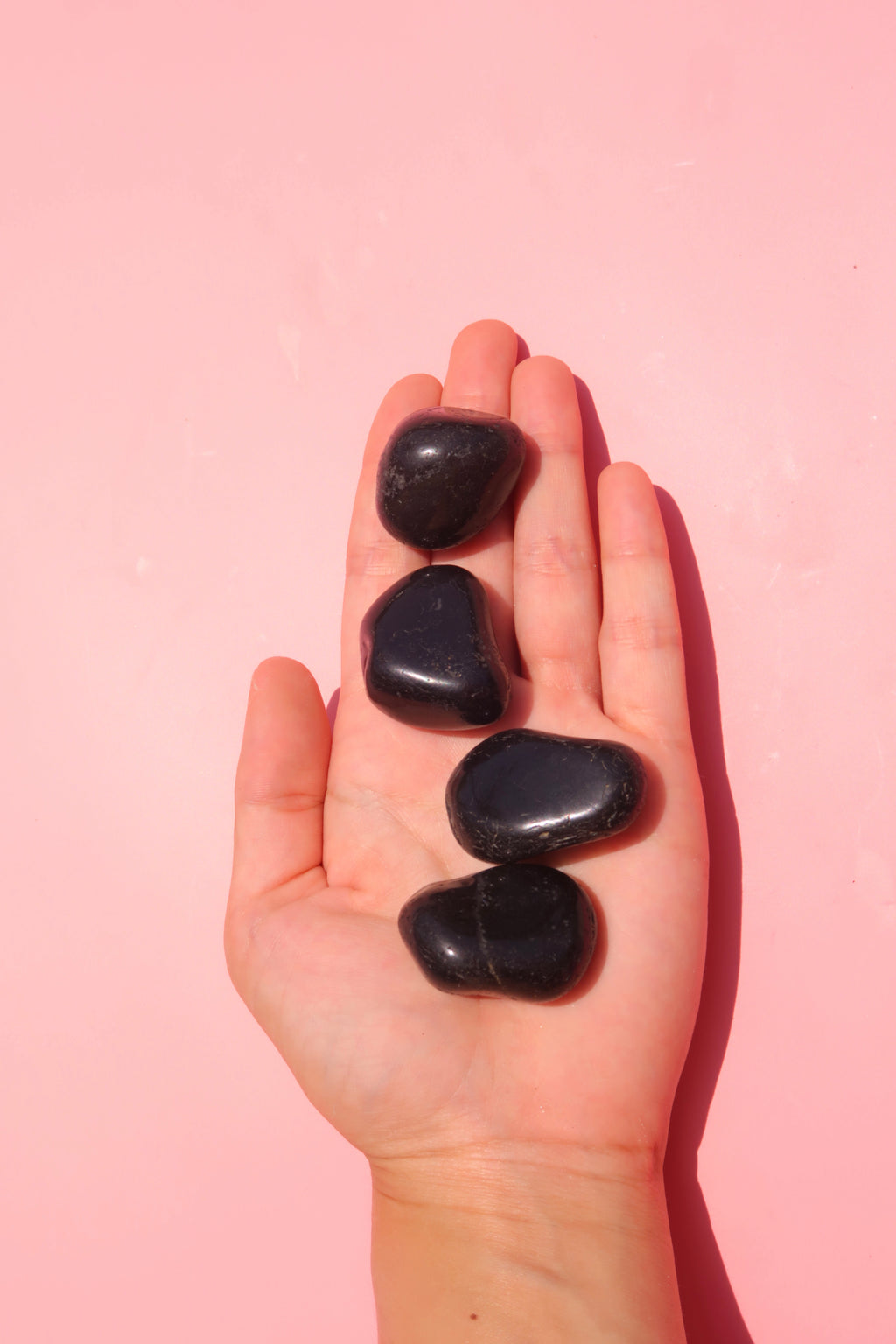 Black Tourmaline Tumbles