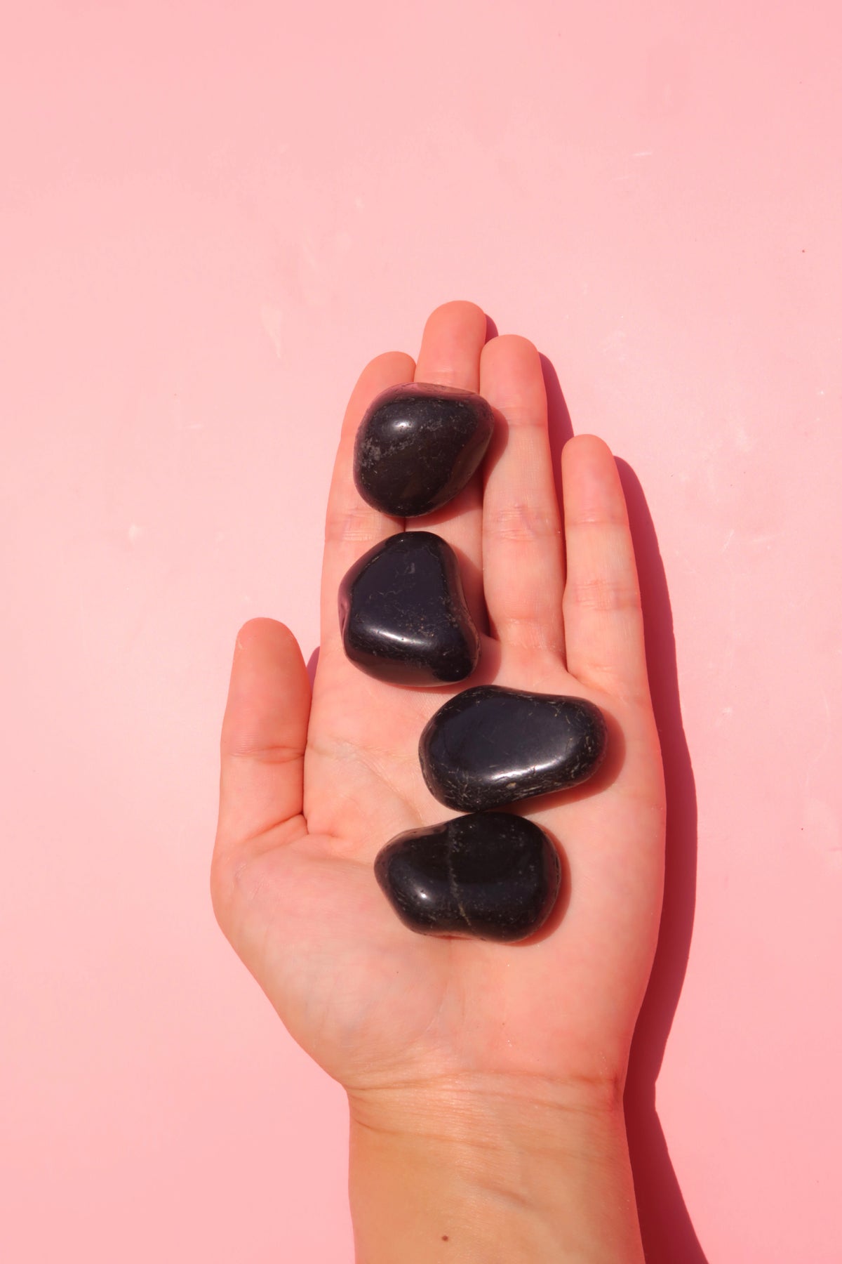 Black Tourmaline Tumbles