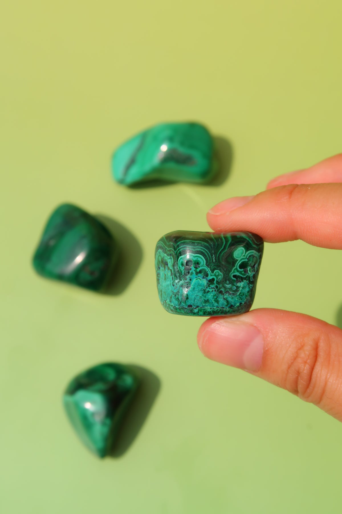 Malachite Tumbles