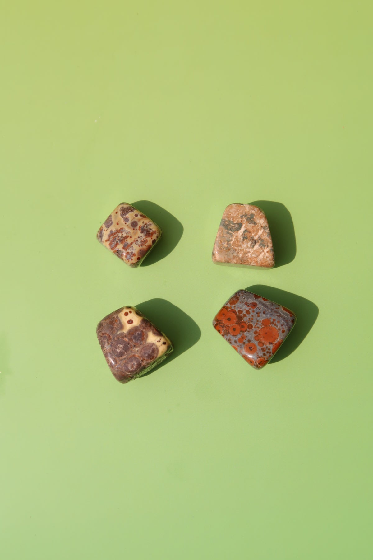 Leopard Skin Jasper Tumbles