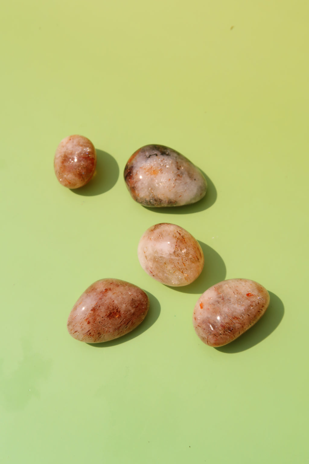 Rutilated Quartz Tumbles