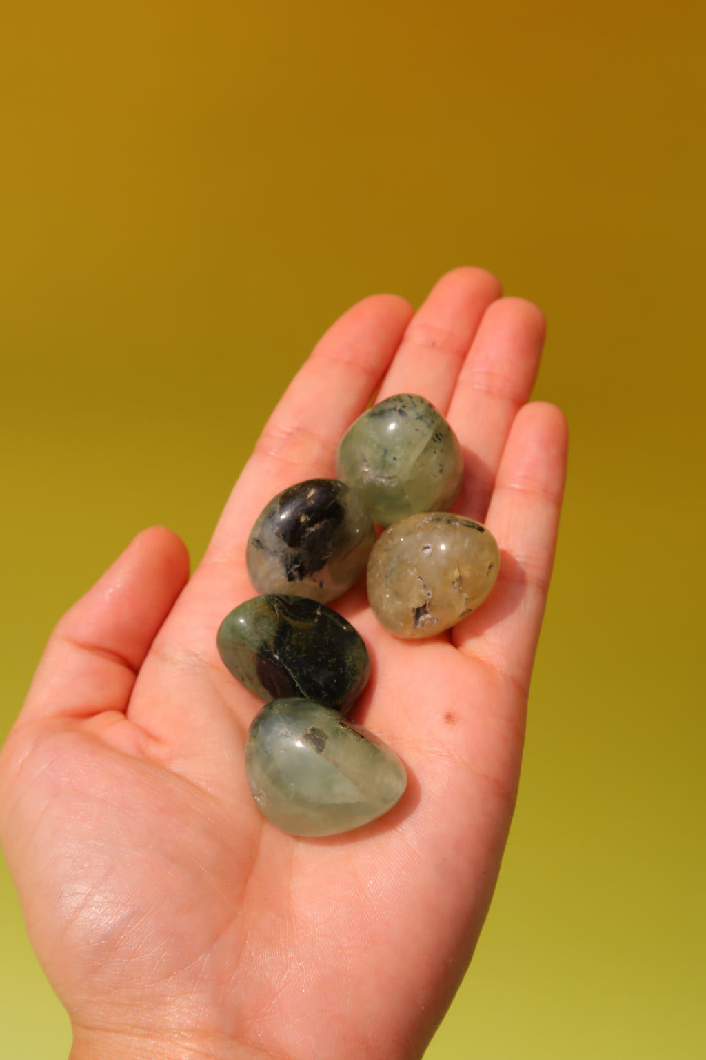 Prehnite Tumbles