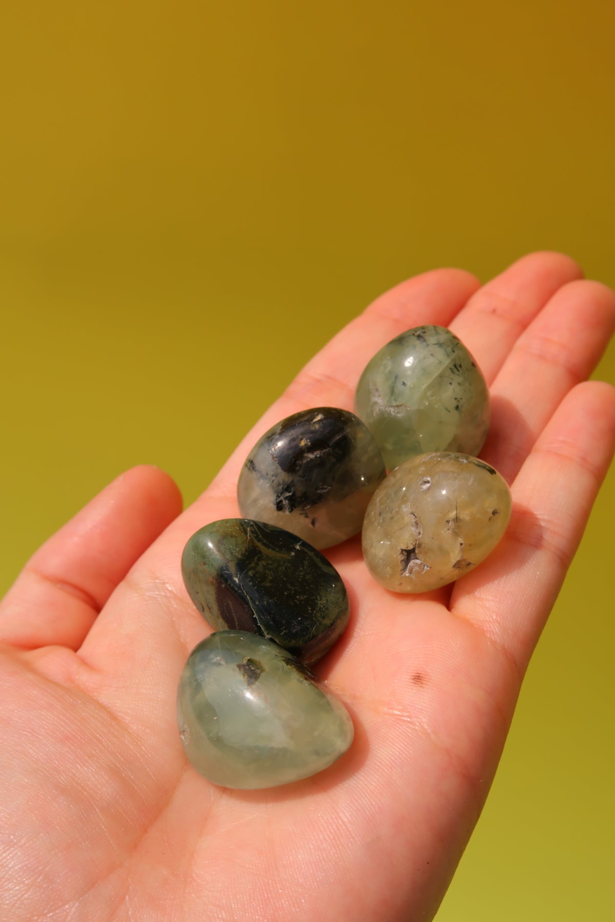 Prehnite Tumbles