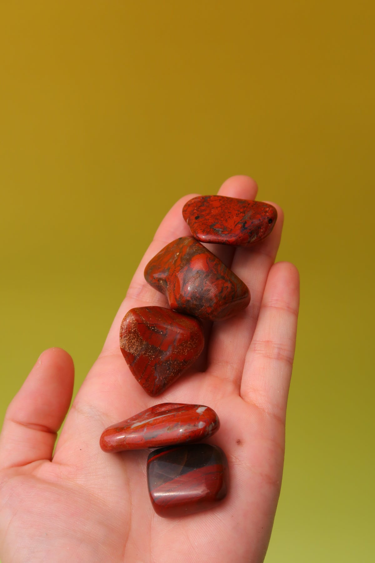 Brecciated Jasper Tumbles