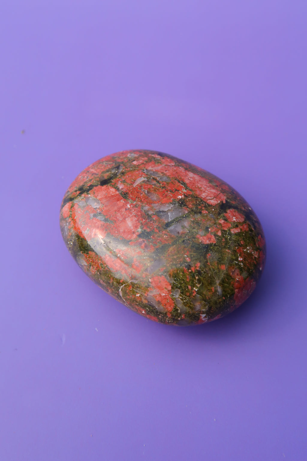 Unakite Palm Stones