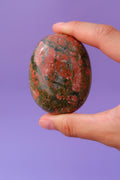 Unakite Palm Stones