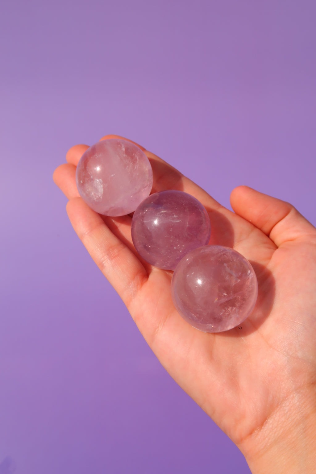 Amethyst Spheres