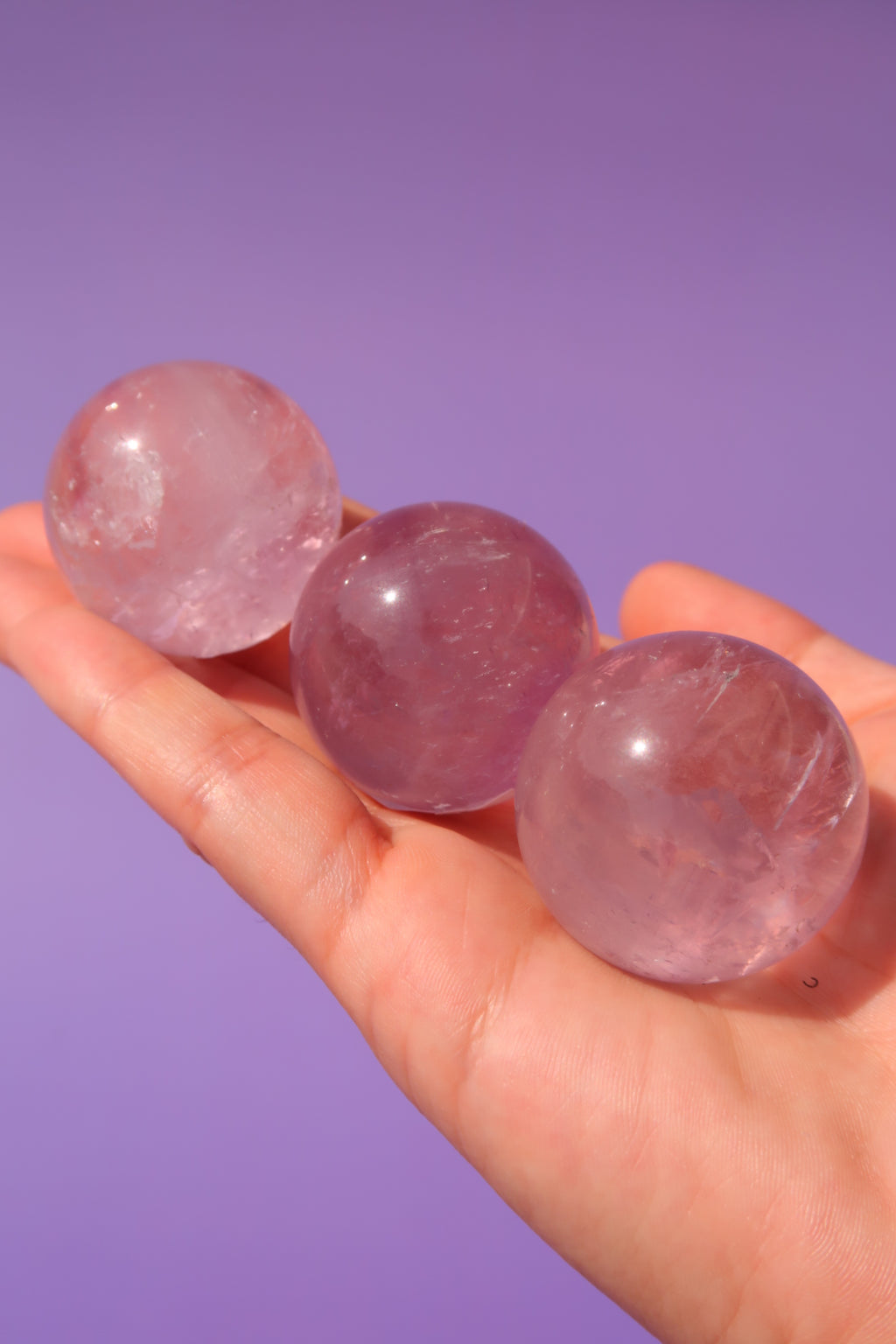 Amethyst Spheres