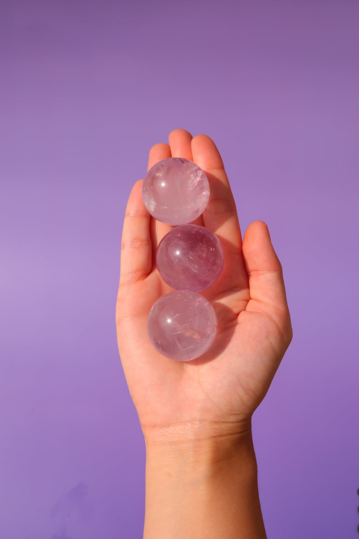 Amethyst Spheres