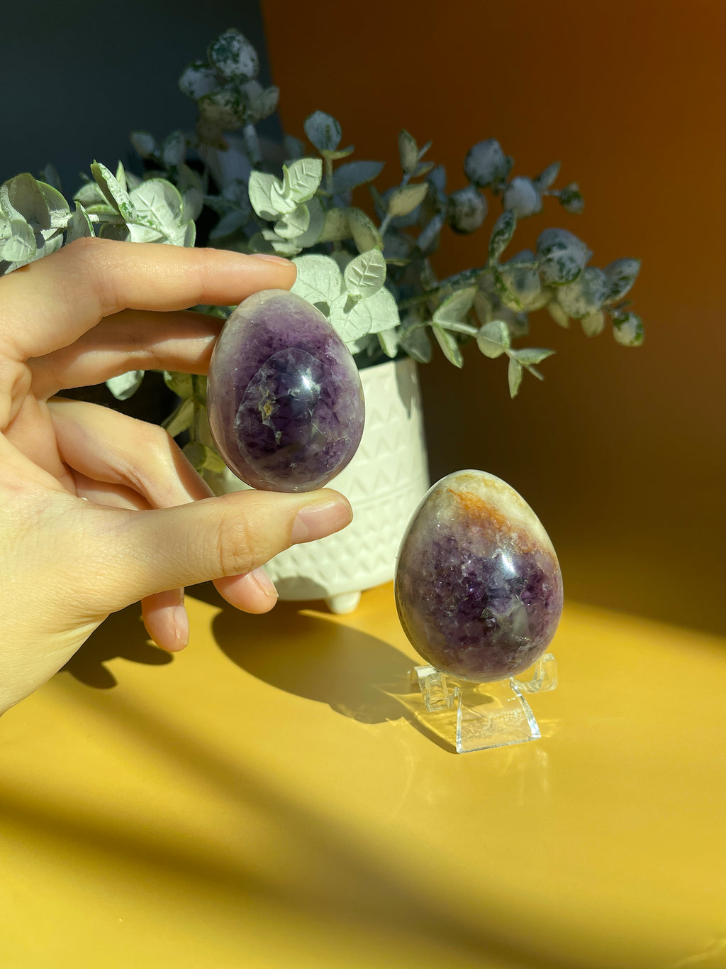 Amethyst Eggs