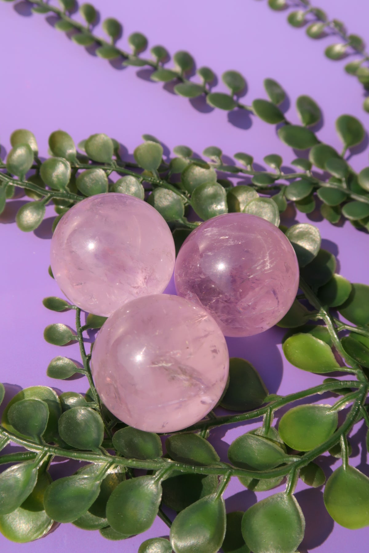 Amethyst Spheres