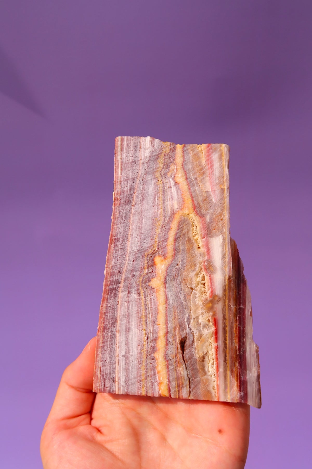 Bacon Opal Polished Stone Slab