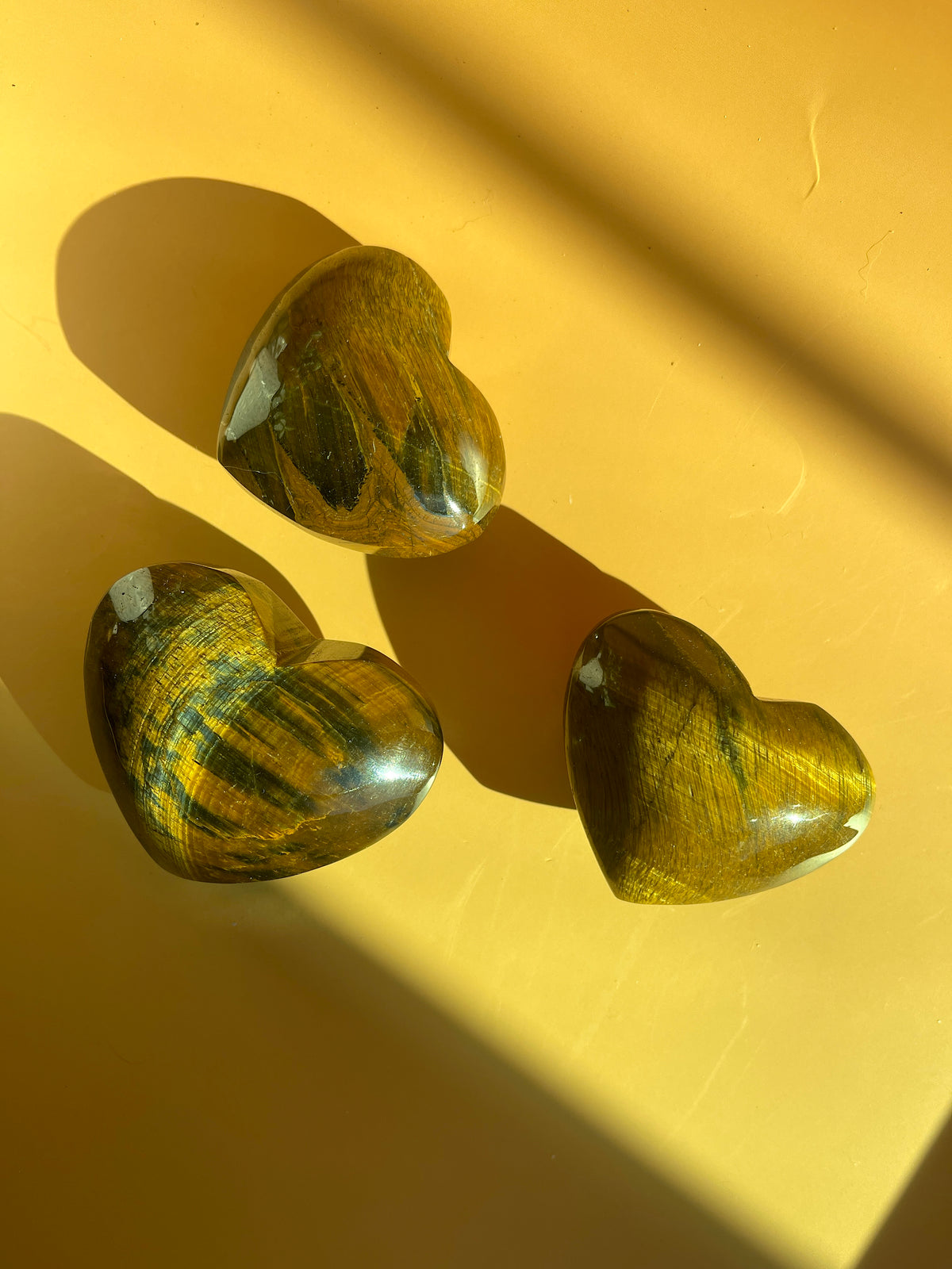 Tiger Eye Heart