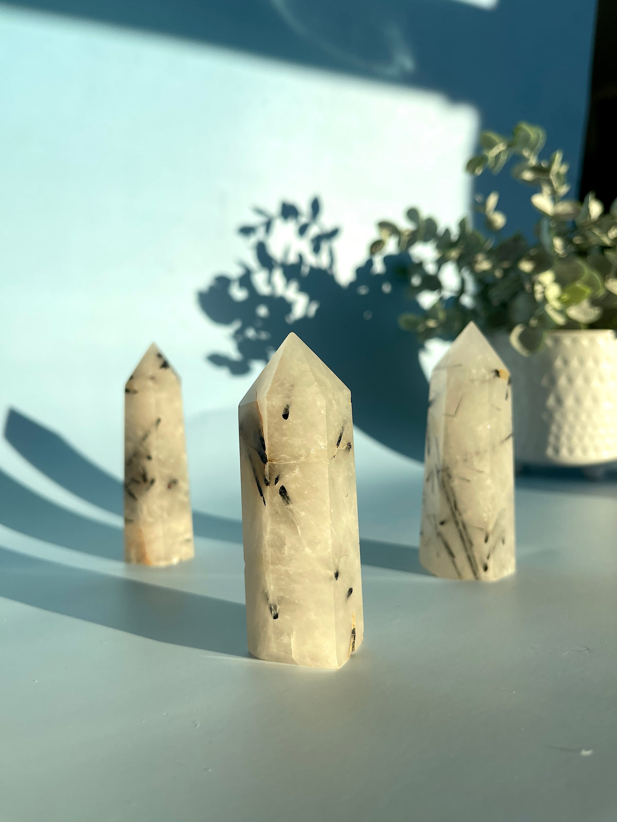 Tourmalated Quartz Tower