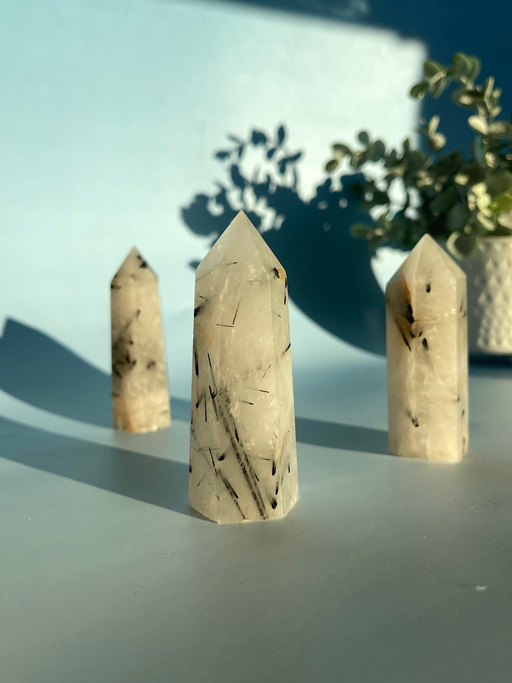 Tourmalated Quartz Tower
