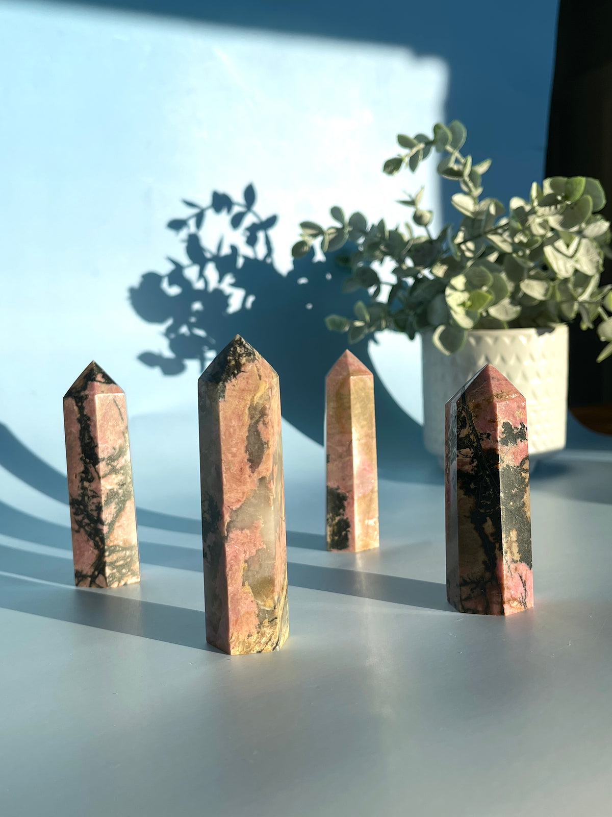 Rhodonite Tower