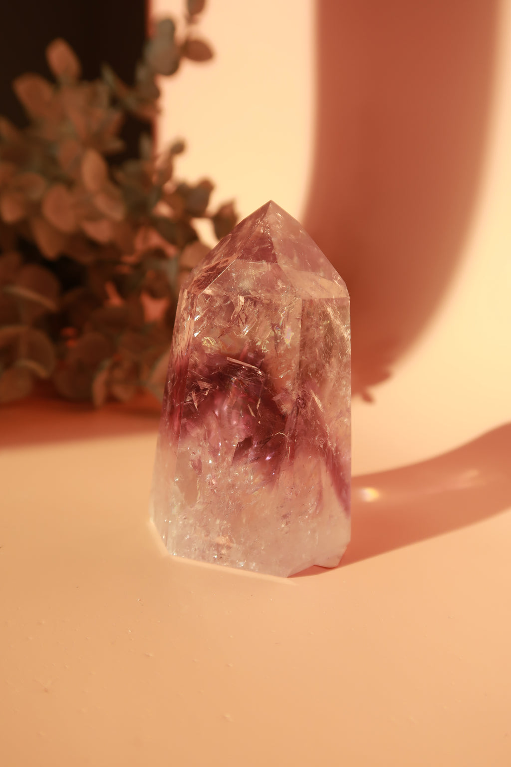 AAA Grade Phantom Amethyst Tower