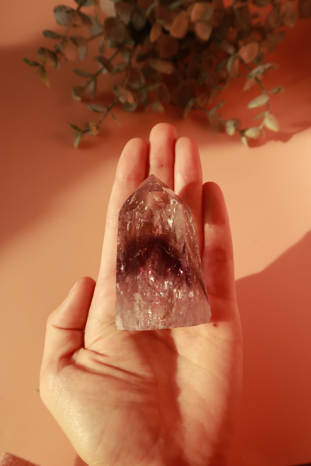 AAA Grade Phantom Amethyst Tower