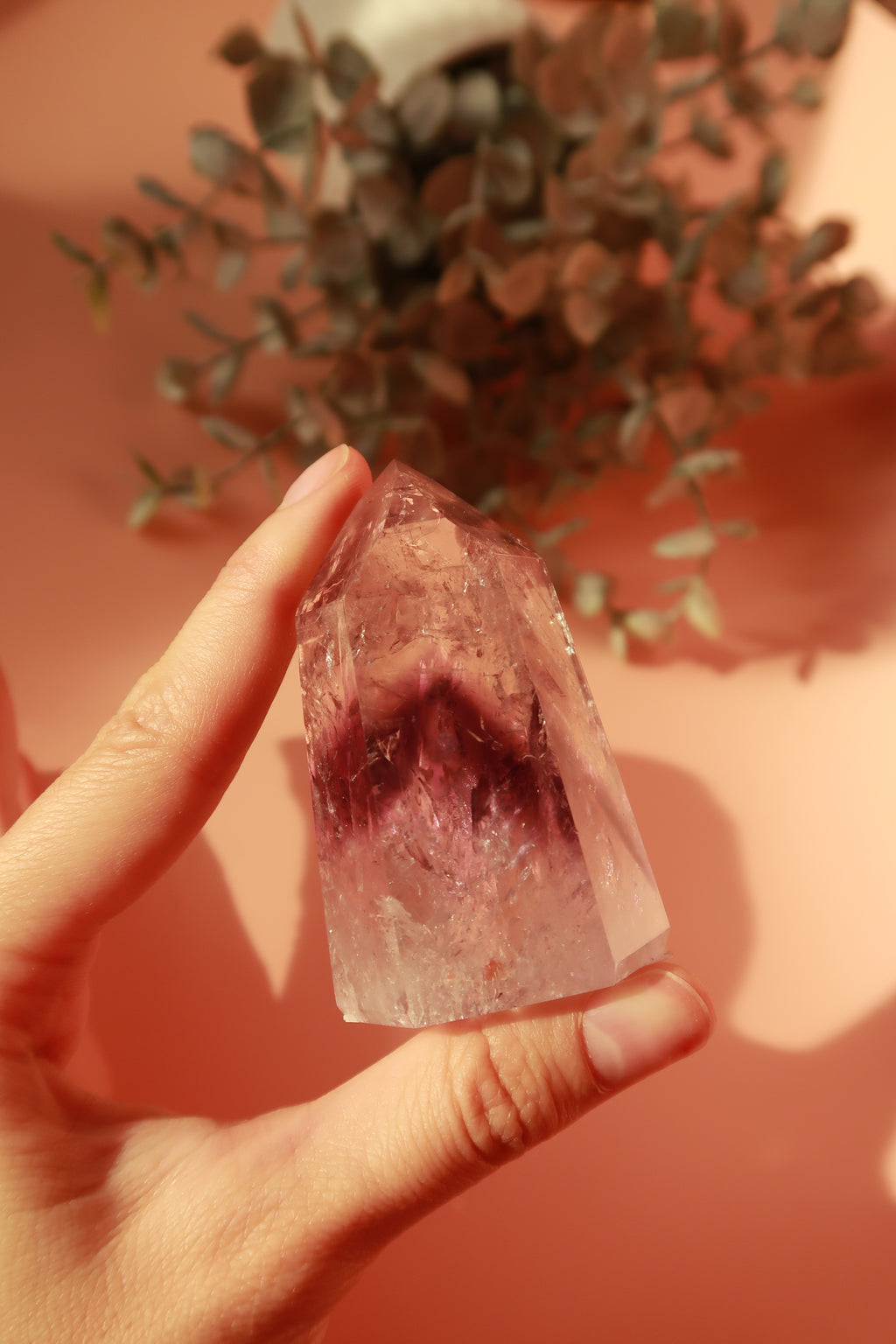 AAA Grade Phantom Amethyst Tower