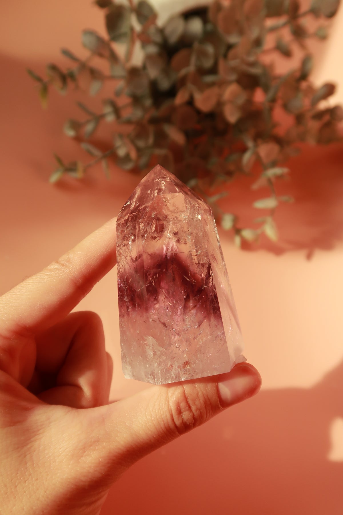 AAA Grade Phantom Amethyst Tower