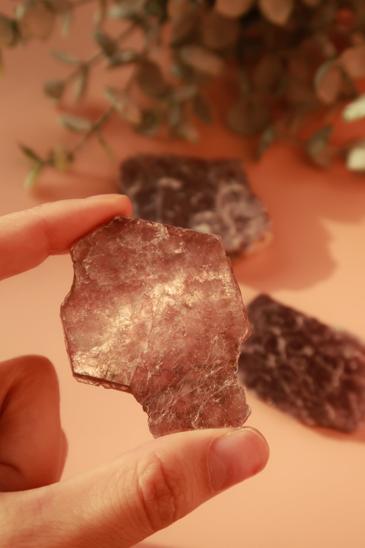 Lepidolite Raw