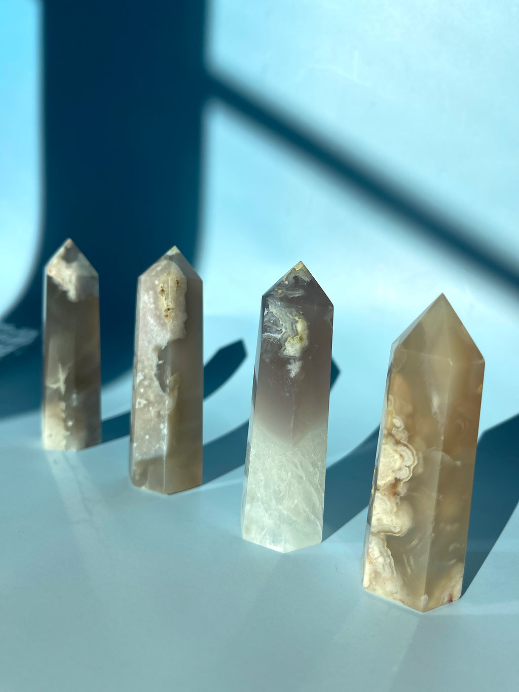Flower Blossom Agate Tower
