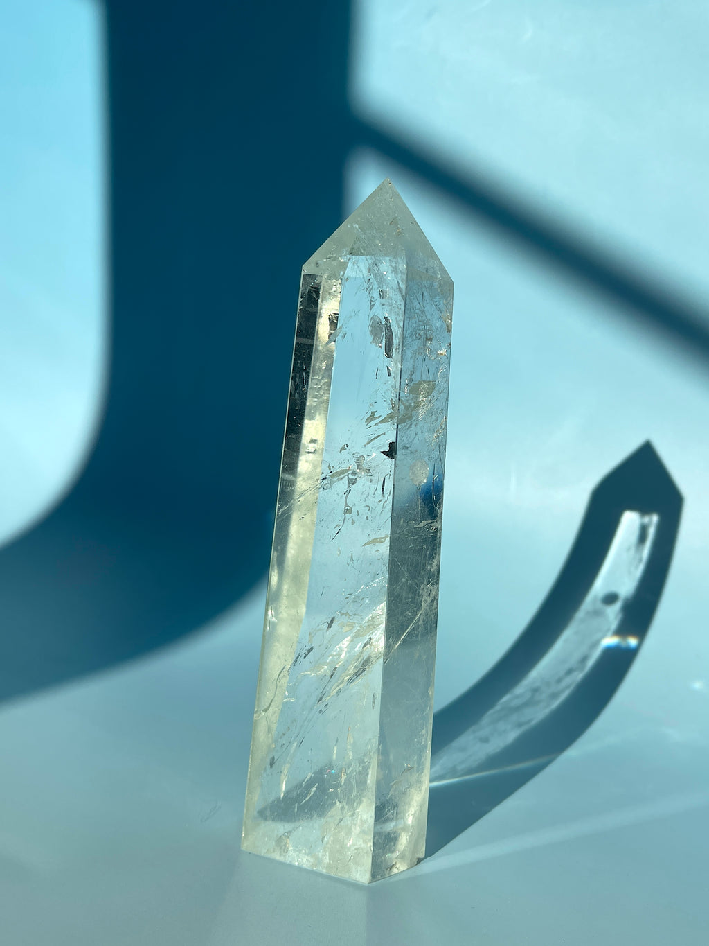 Clear Quartz Tower