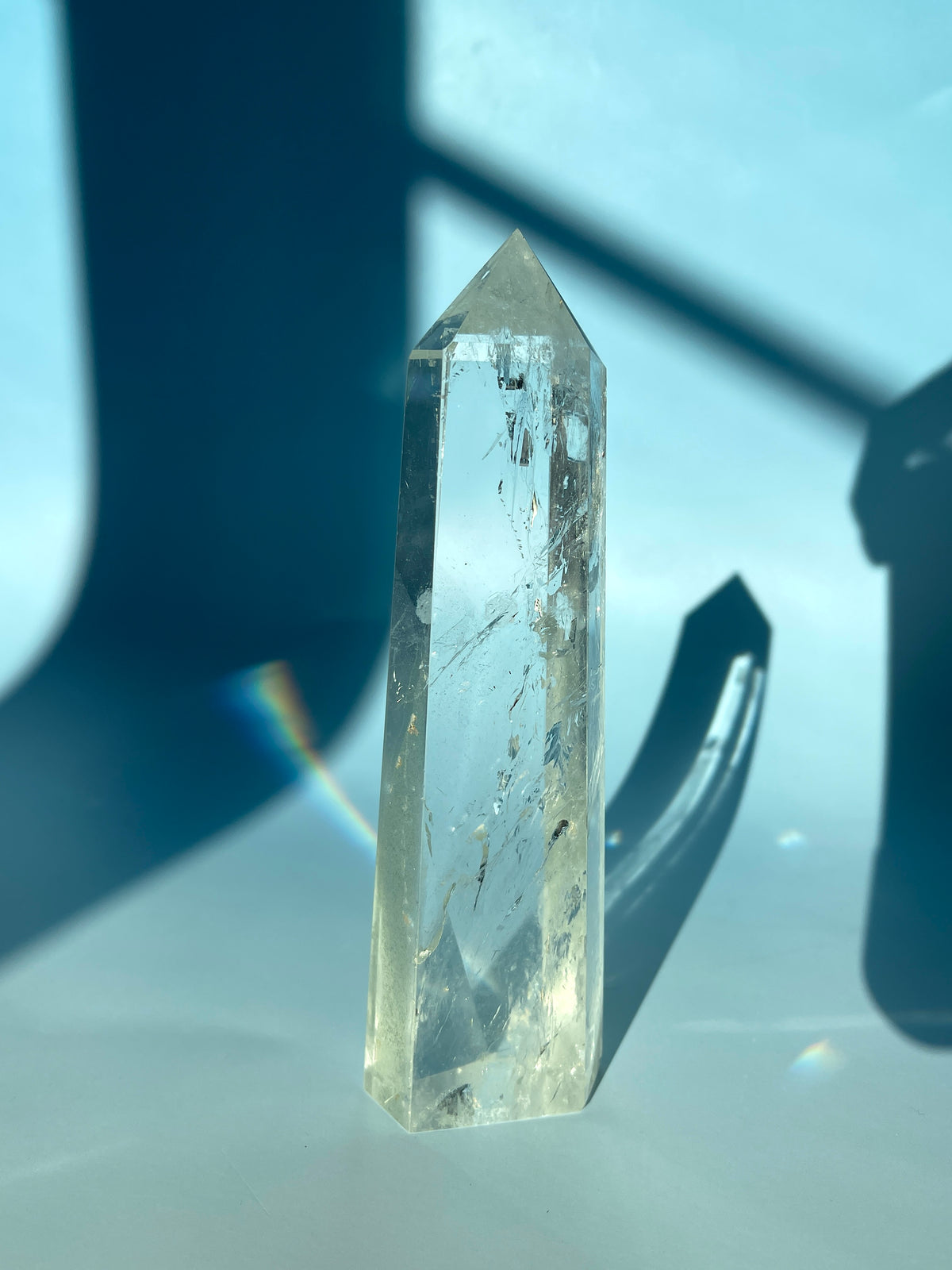 Clear Quartz Tower