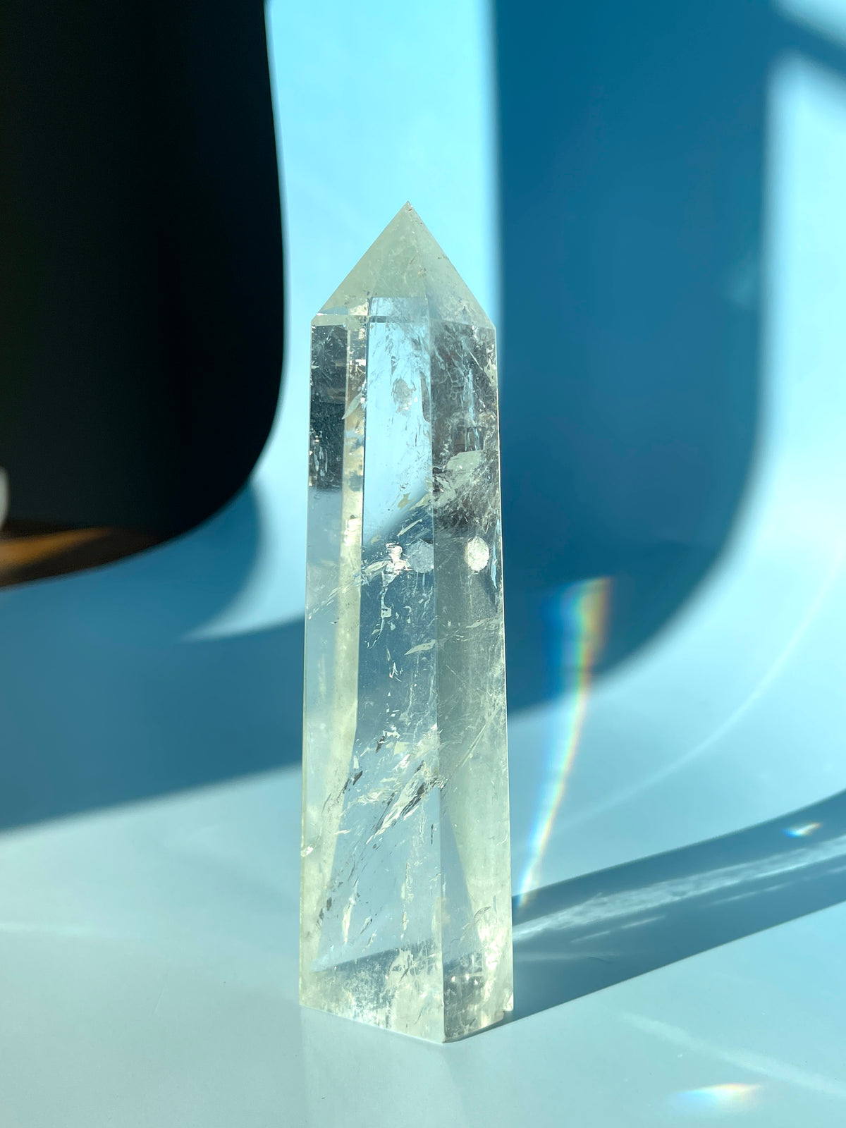Clear Quartz Tower